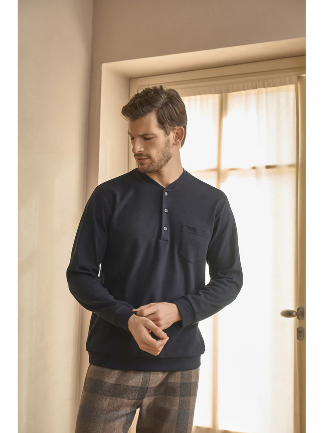 Winter jacquard cotton pajamas - Image 6