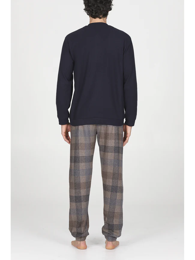 Winter jacquard cotton pajamas - Image 5