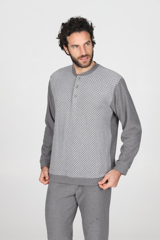 Warm jacquard winter pajamas - Image 5