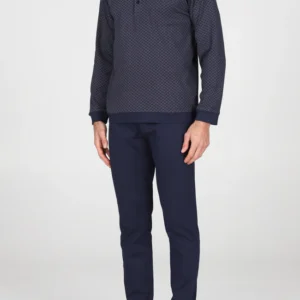 Warm cotton interlock pajamas