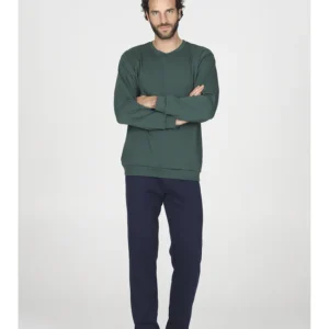 Warm pajamas in soft pure cotton