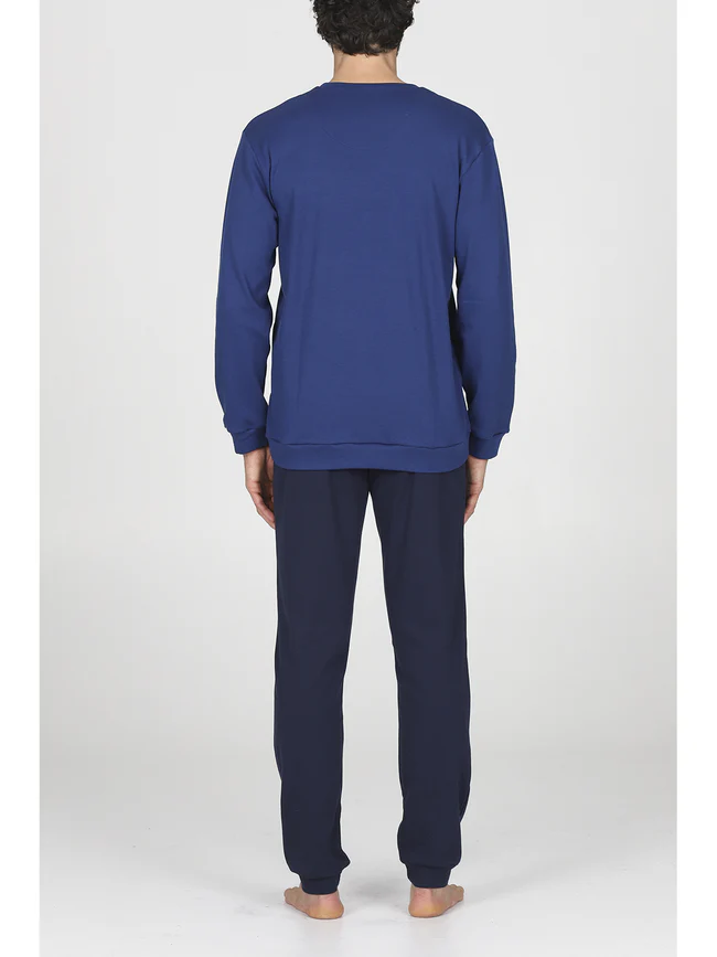 Warm pajamas in soft pure cotton - Image 2