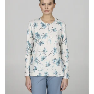 Soft Long Pajama In Pure Cotton