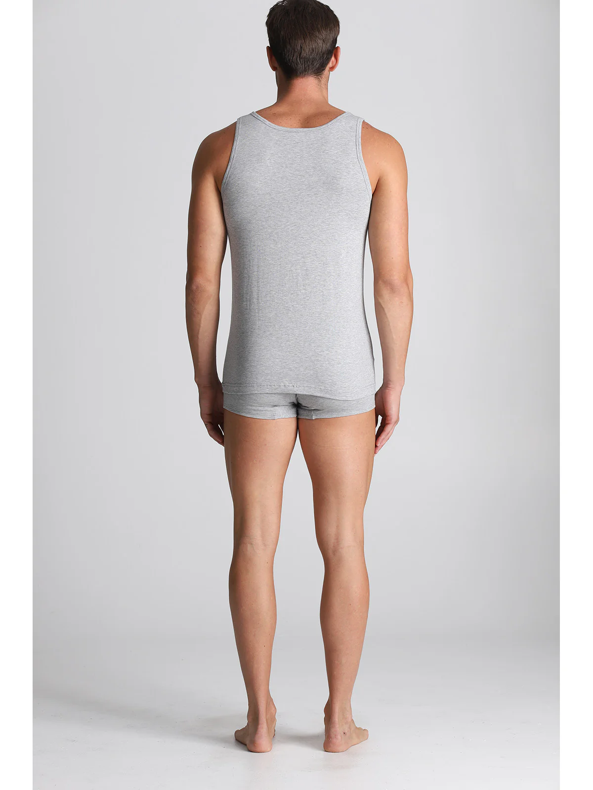 Rowing Style Tank Top - Grey - Image 4