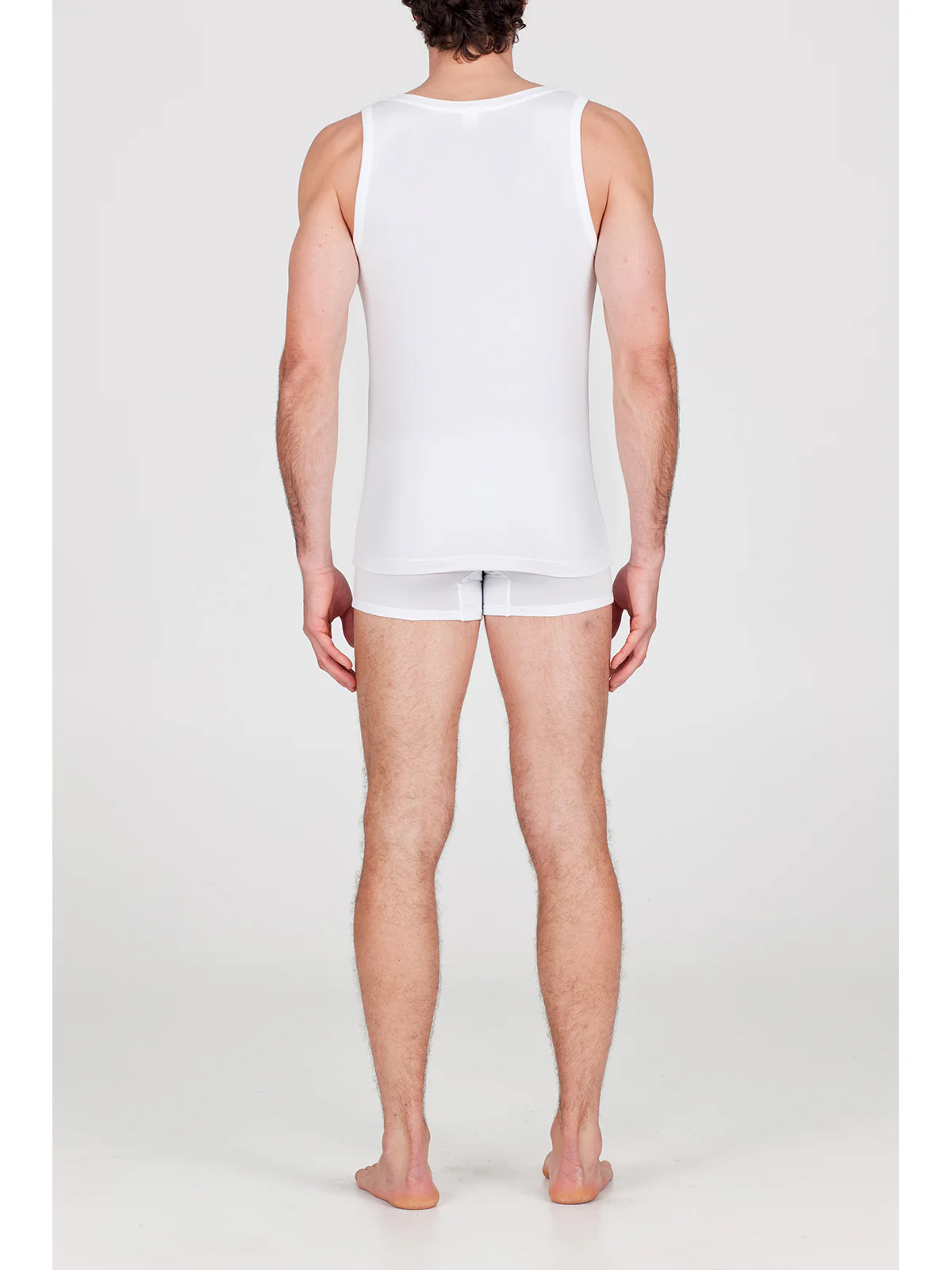 Organic Cotton Tank Top - White - Image 4