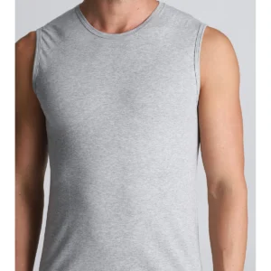 Sleeveless T-shirt -  Grey