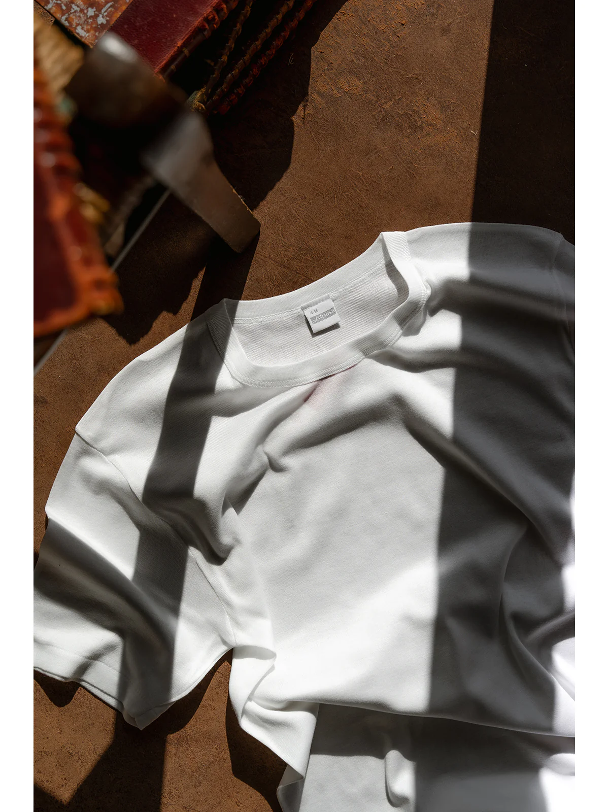 Certified Filoscozia Cotton T-shirt - Mock Neck White - Image 3