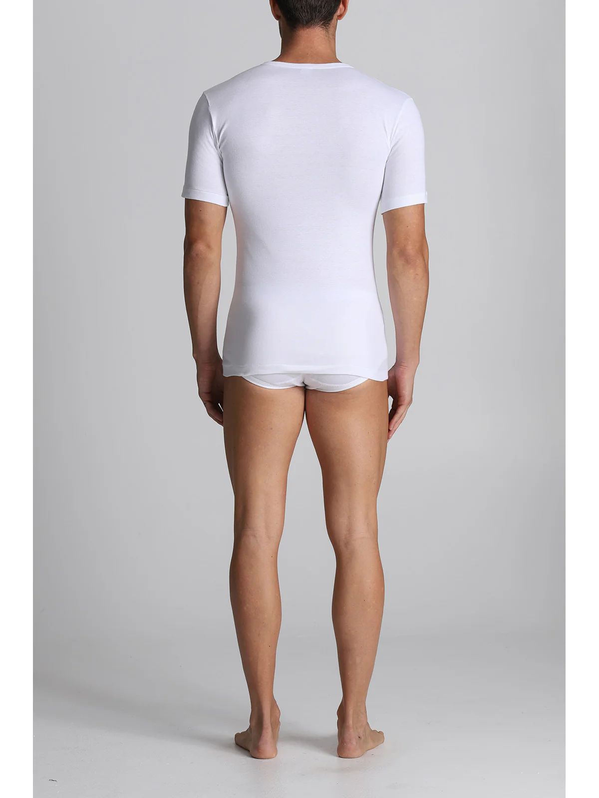 Pure Combed Cotton T-shirt - White - Image 4