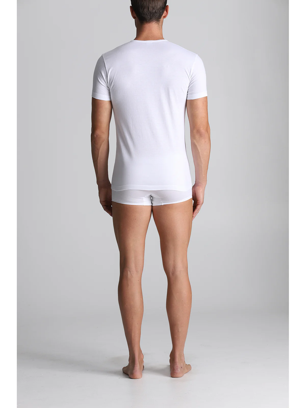 Pure Combed Cotton T-shirt - White - Image 4