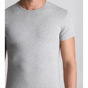 Pure Combed Cotton T-shirt - Grey