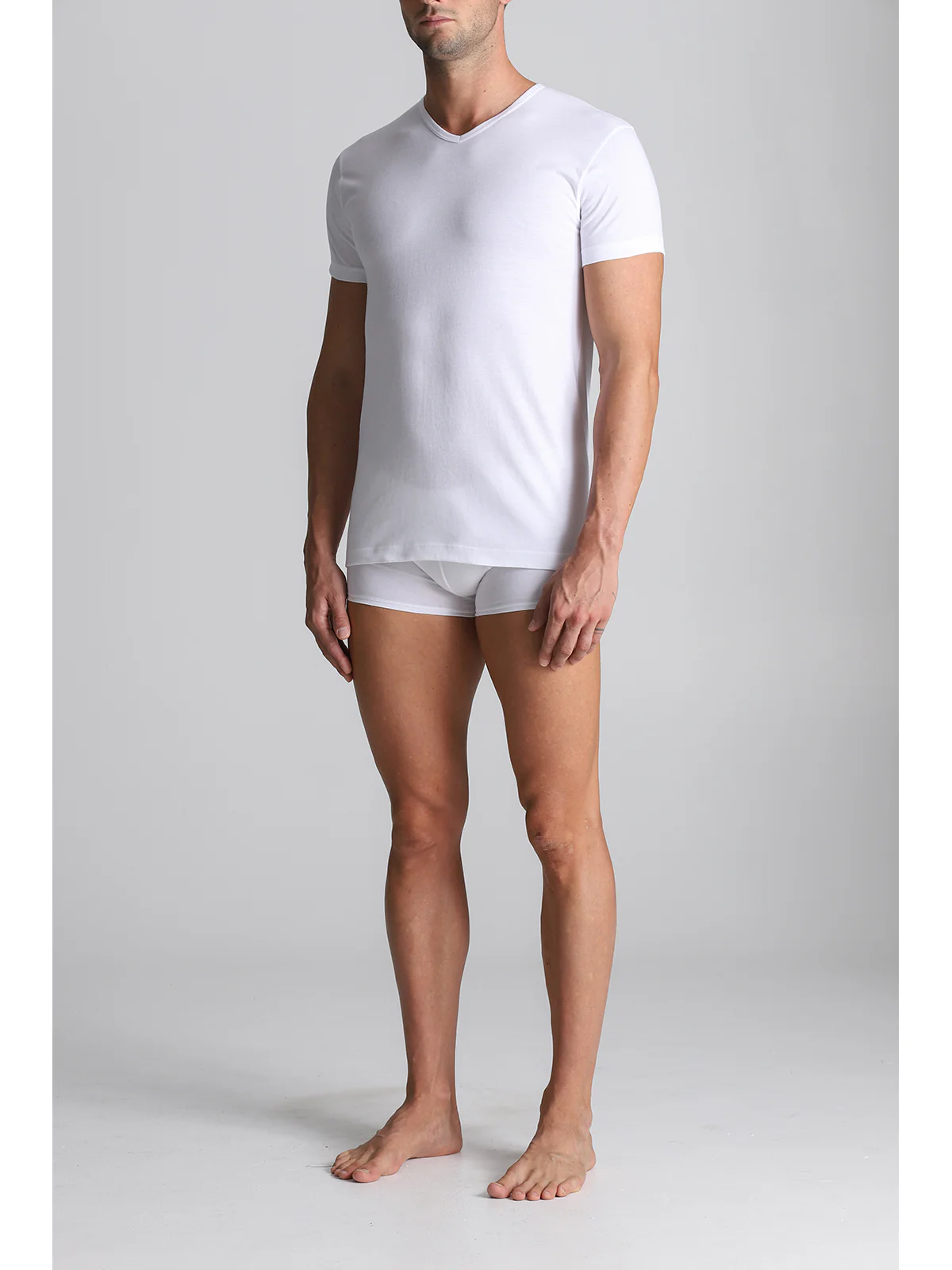 Pure Combed Cotton T-shirt - White - Image 3