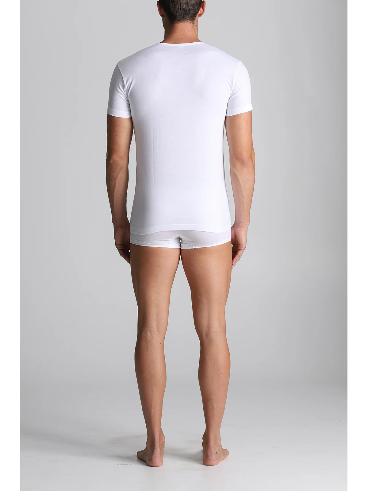 Pure Combed Cotton T-shirt - White - Image 4
