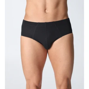 Bi-pack Briefs In Stretch Cotton - Black