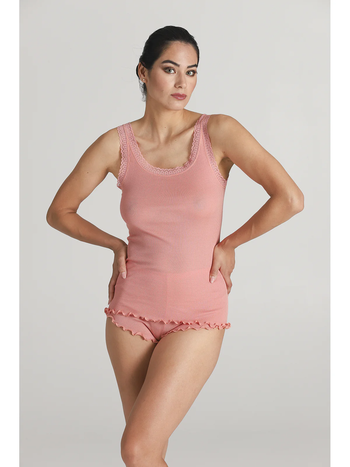 Women's Tank Top with Wide Shoulder Straps in Precious Certified® Cotton - Image 4