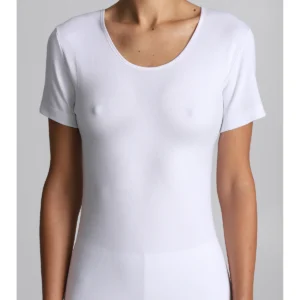 Warm Cotton T-Shirt - WHITE