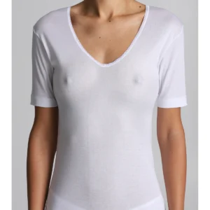 Certified Filoscozia Cotton T-Shirt- WHITE