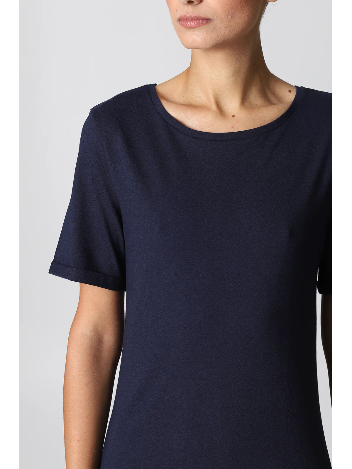 Pure Cotton T-Shirt - BLUE