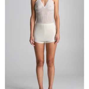 Vest In Lightweight Pure Virgin Wool - WHITE