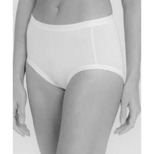 Maxi Briefs In Stretch Cotton And Modal - NUDE