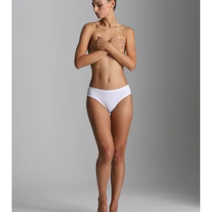 Two-Pack Briefs In Stretch Cotton - WHITE