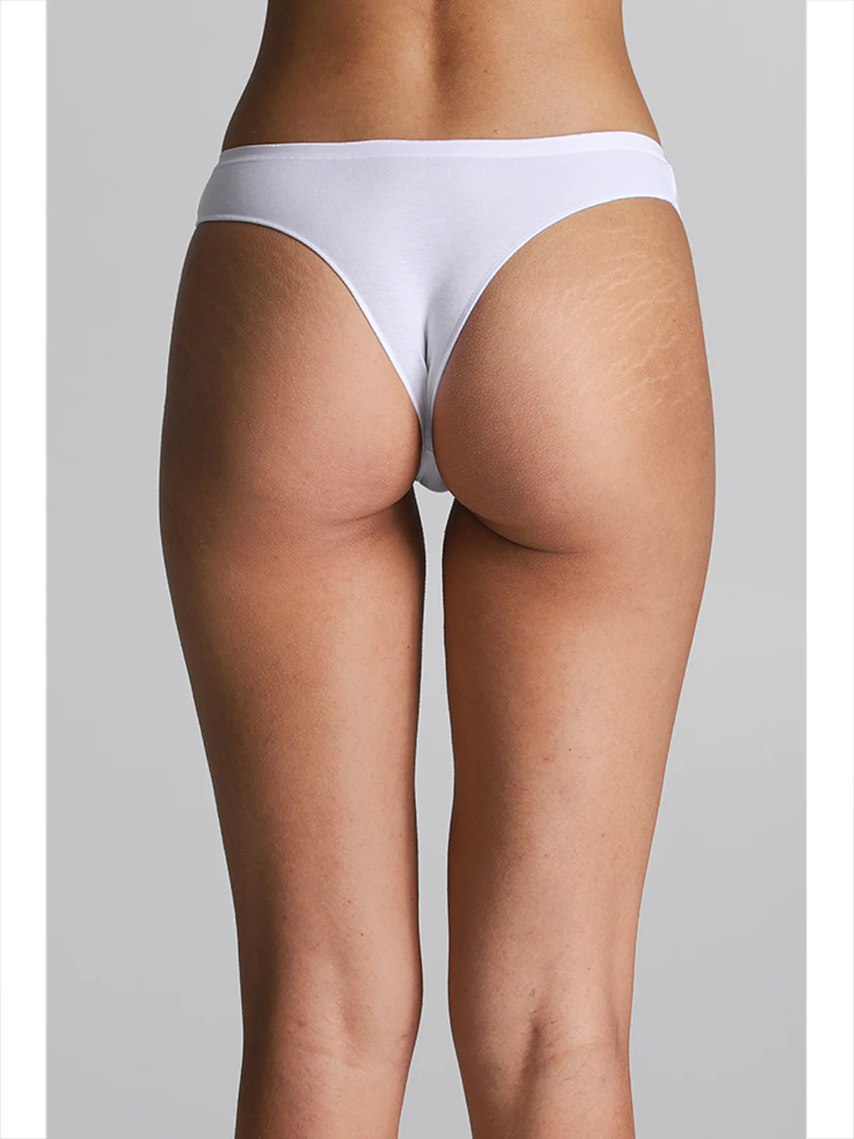 Brazilian Briefs (2 Pcs.) - WHITE - Image 2