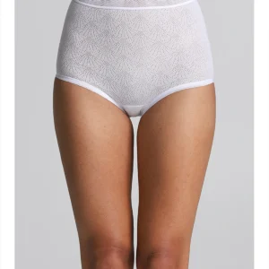 Panties With Certified Cotton Edge - WHITE