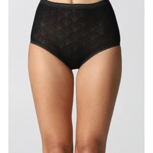 Panties With Certified Cotton Edge - BLACK