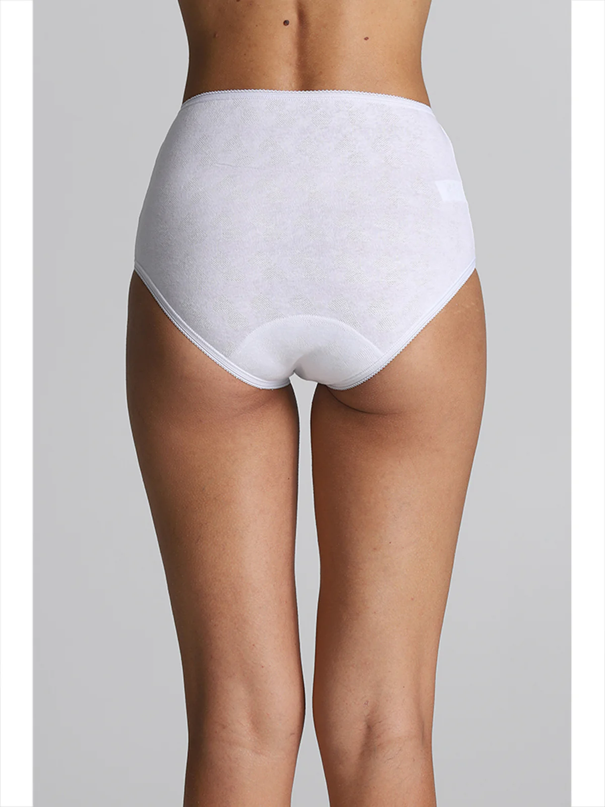 Pure Cotton Panties - WHITE - Image 2