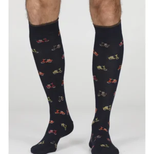 Long sock in warm cotton