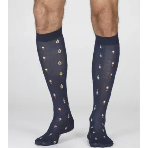 Breathable long sock in Scottish yarn