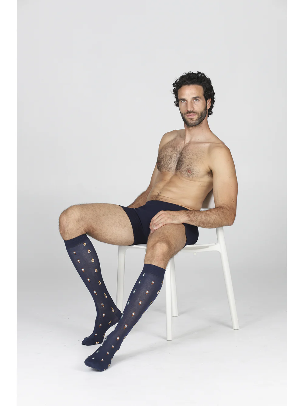 Breathable long sock in Scottish yarn - Image 4