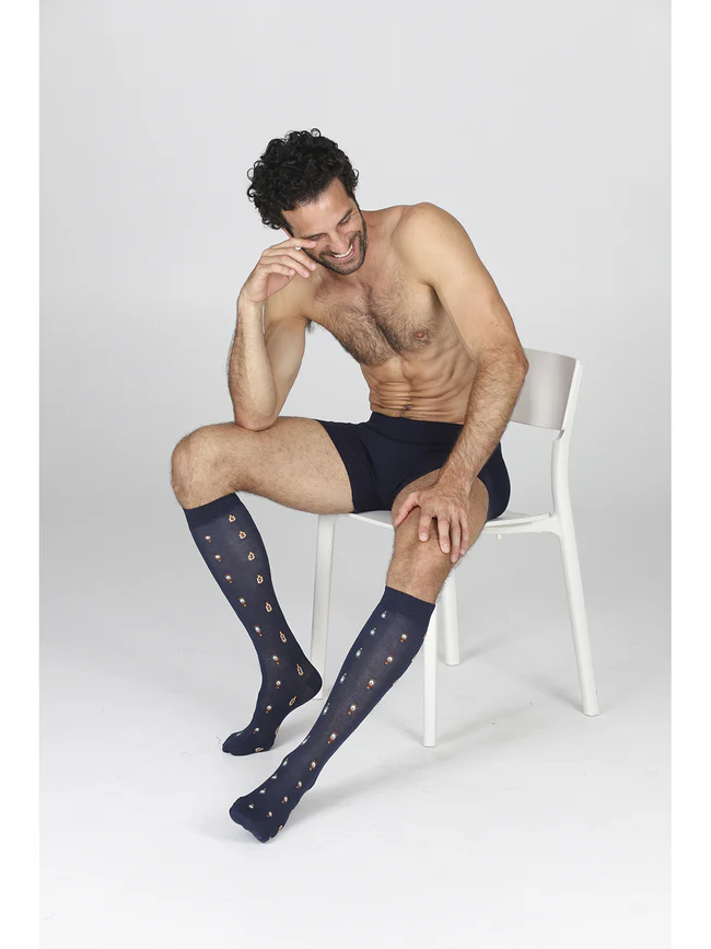 Breathable long sock in Scottish yarn - Image 3