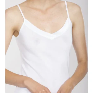 Top Tank Made Of Prestigious Certified Filoscozia® - WHITE