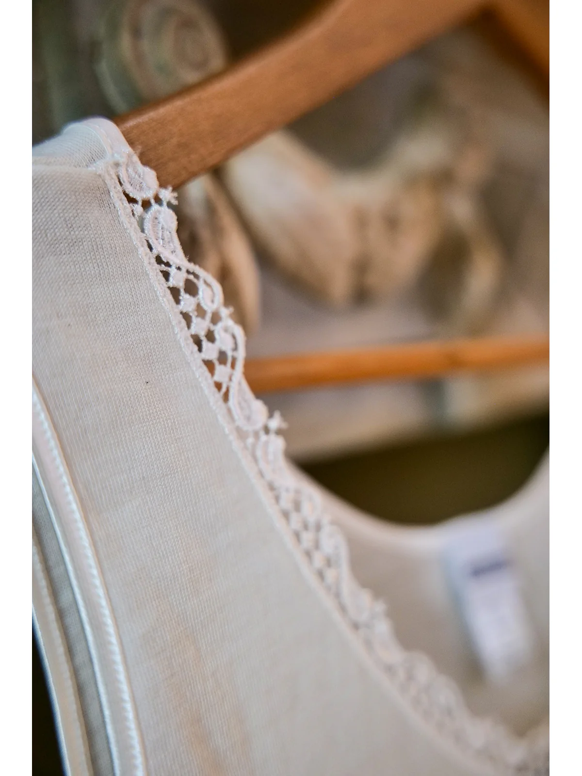 Elegant Tank Top In Double Rib - WHITE - Image 8